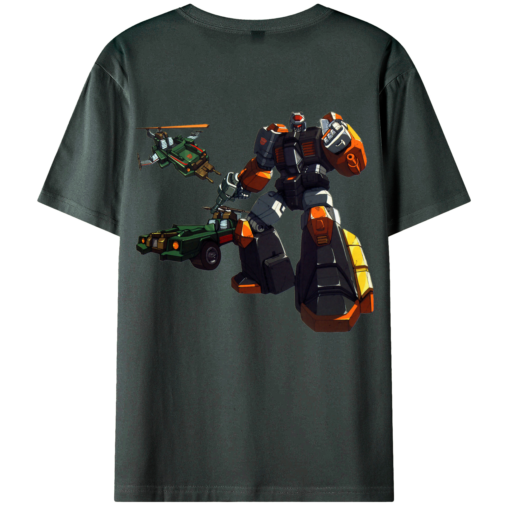 （画像用）  綿100％ メンズ半袖Tシャツ（バックプリント） 通気性